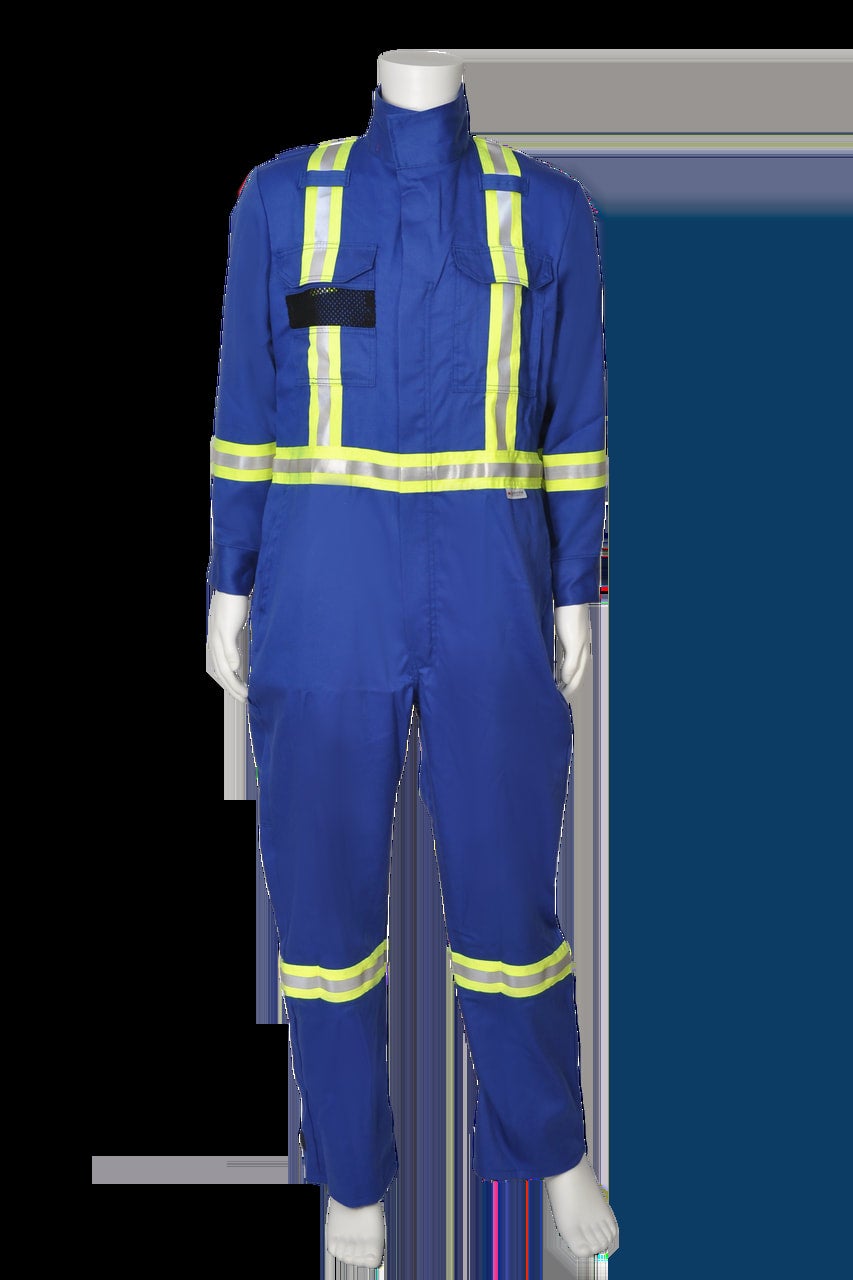 Viking Firewall FR Striped Coveralls 40579
