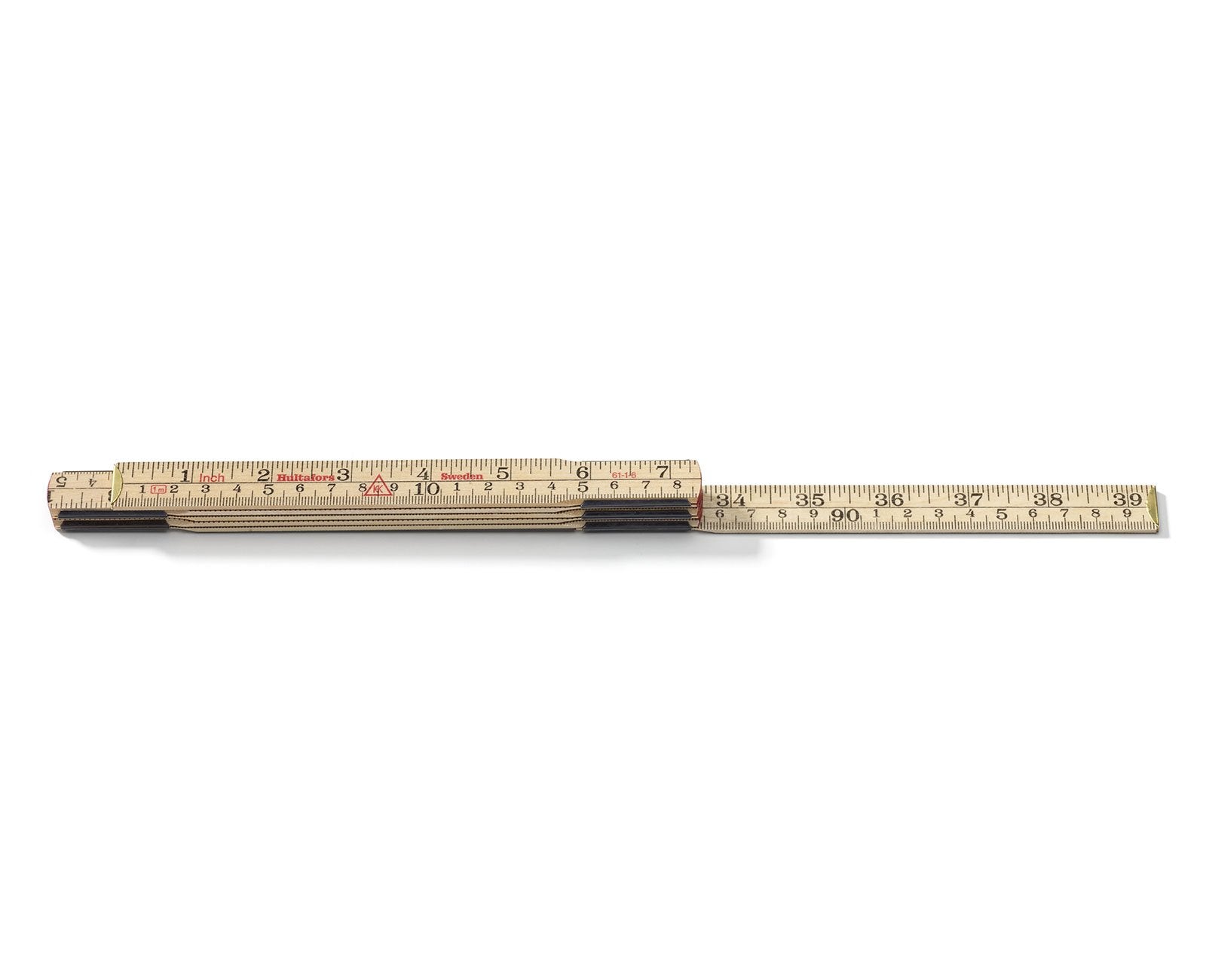 Hultifors Wooden Folding Ruler 61-1-16 1 M Length