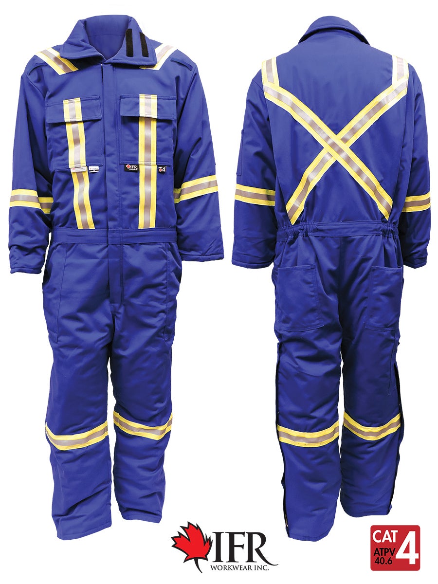 **Nomex®IIIA 6 oz Insulated Coveralls - Royal Blue FR STYLE 201