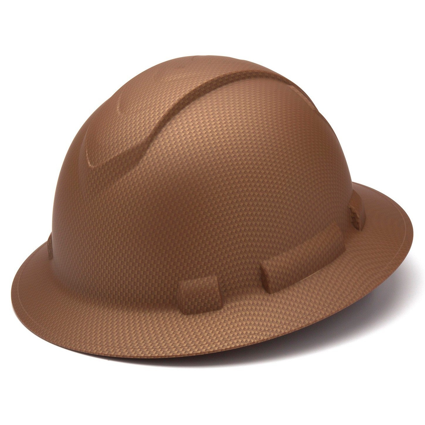 Copper Ridgeline Full Brim Hydro Dipped Hardhat with 4-Point Standard Ratchet