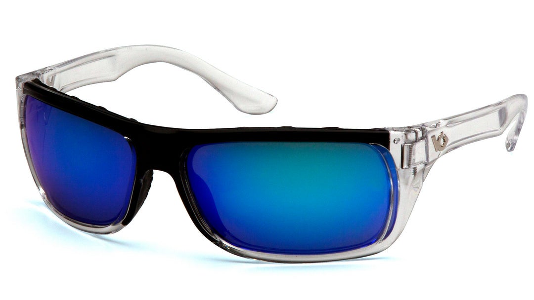Venture Gear - Vallejo - Clear Frame/Ice Blue Mirror Lens