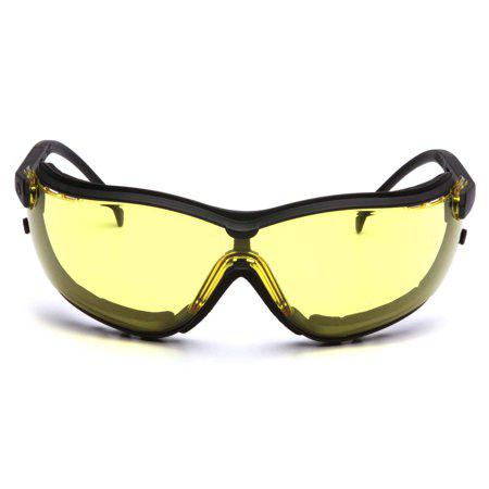 Black Frame/Amber Anti-Fog Lens