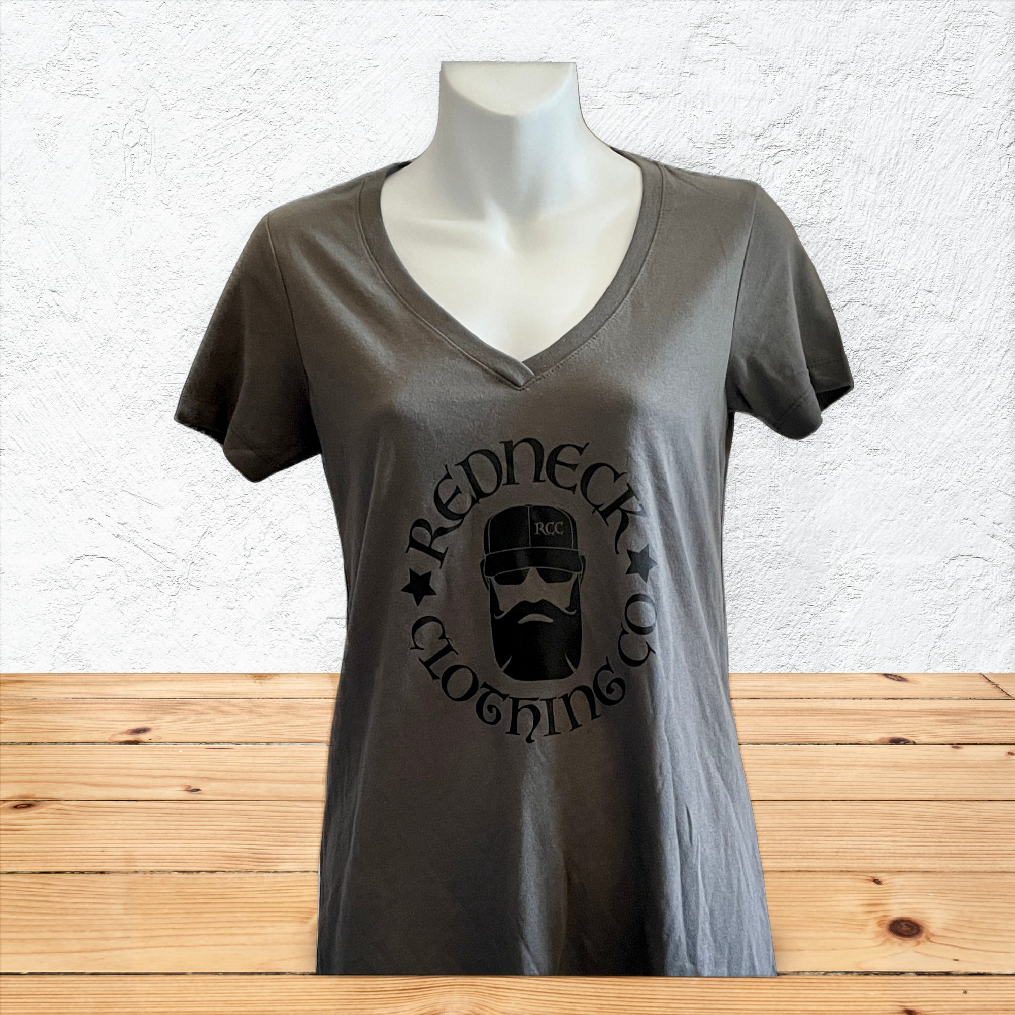 **Women's RCC V-Neck T-Shirt OG Logo