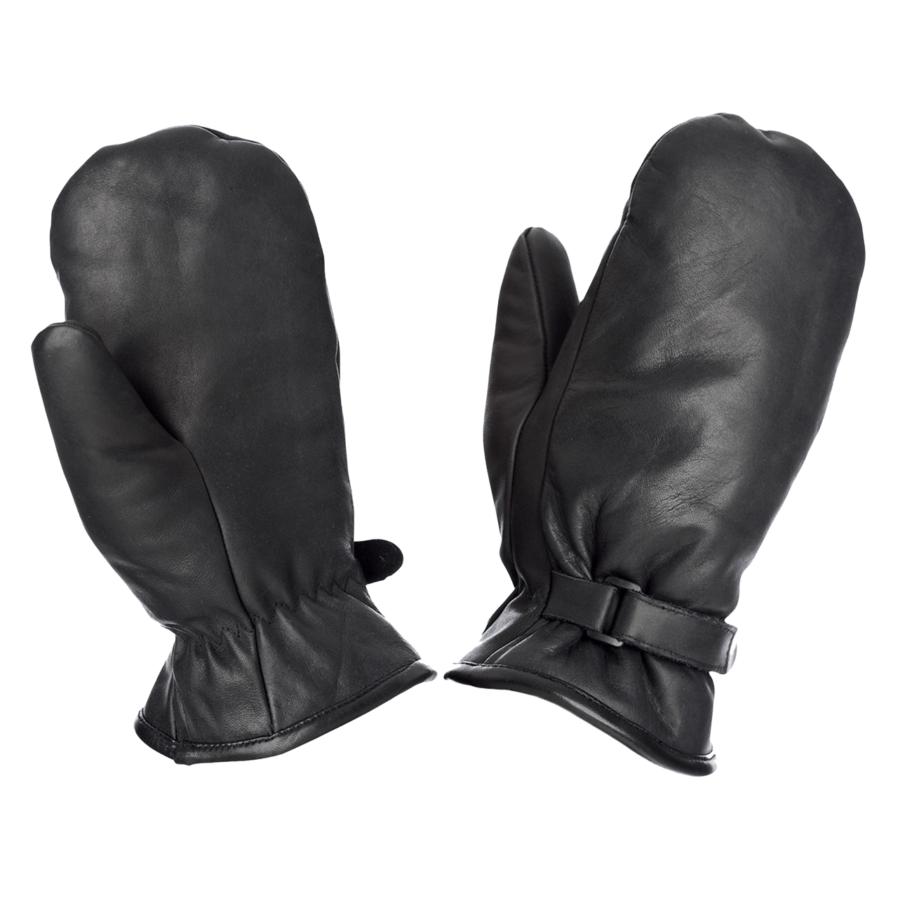Tough Duck Leather Adjustable Pile Lined Mitt