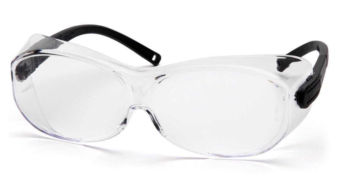 Pyramex Safety - OTS XL - Black Temples Clear Anti-Fog Lens